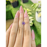 1.13 Ct. Purple Sapphire from Ceylon (Sri Lanka) Life Style
