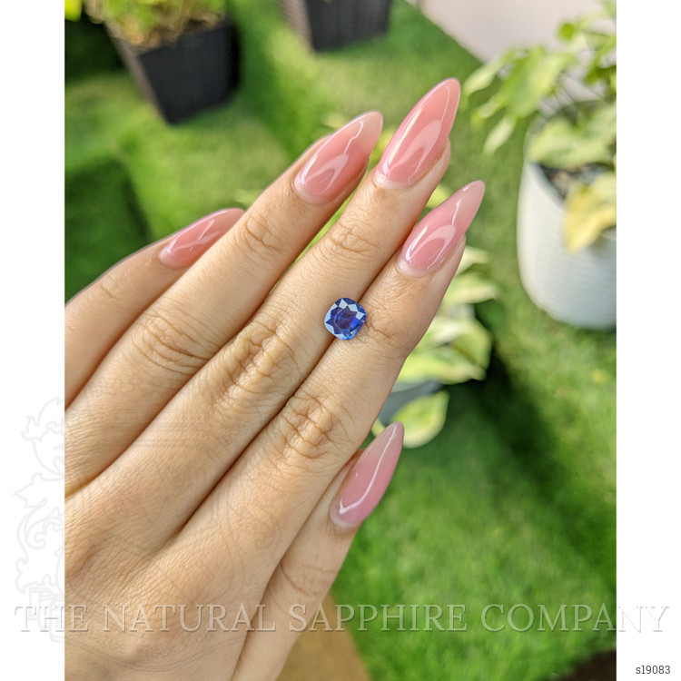 1.56 Ct. Blue Sapphire from Ceylon (Sri Lanka)