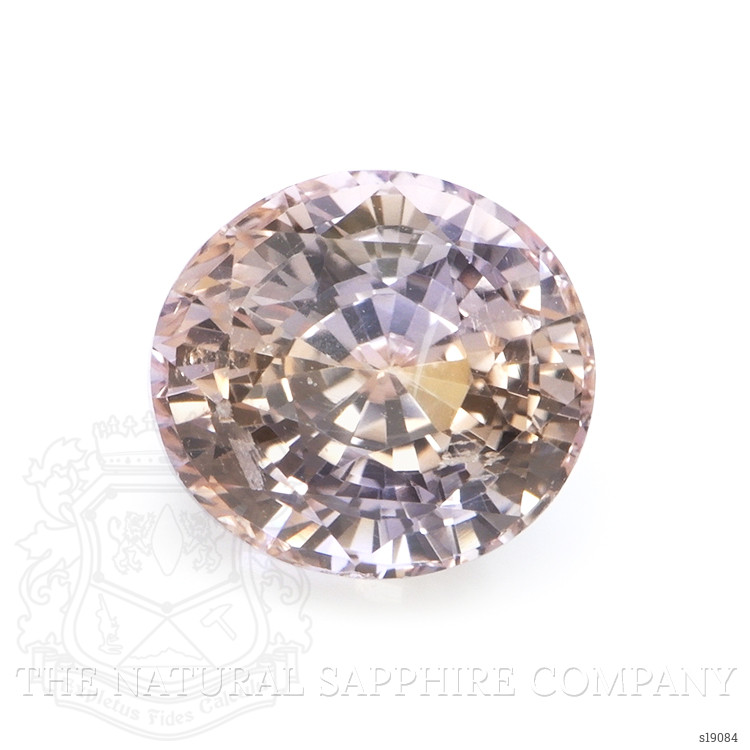 3.07 Ct. Peach Sapphire from Ceylon (Sri Lanka)