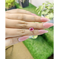 3.13 Ct. Pink Sapphire from Tanzania Life Style