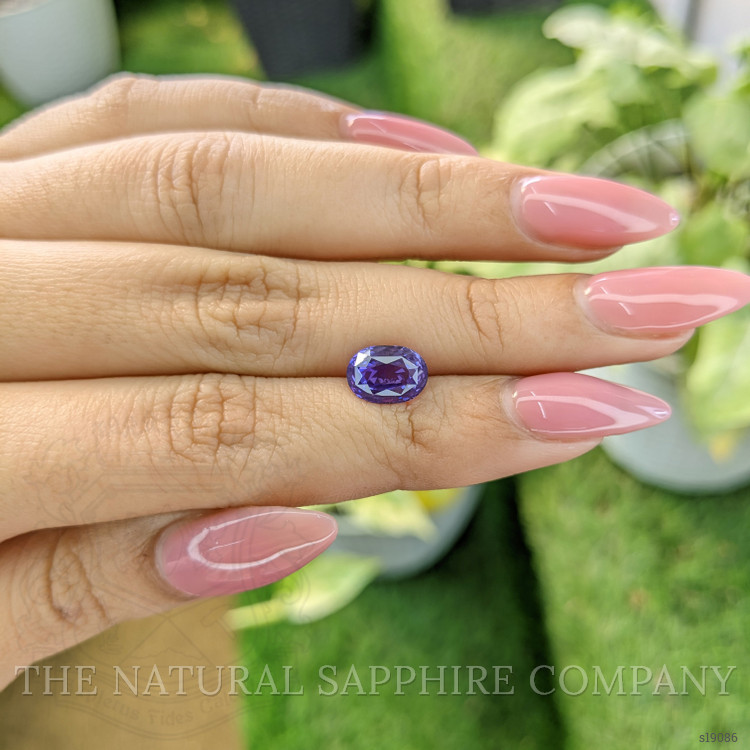 2.32 Ct. Purple Sapphire from Ceylon (Sri Lanka)
