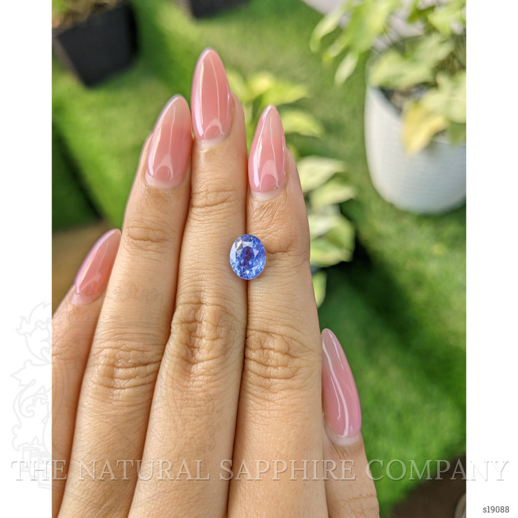 3.06 Ct. Blue Sapphire from Ceylon (Sri Lanka)