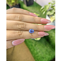 3.06 Ct. Blue Sapphire from Ceylon (Sri Lanka) Life Style
