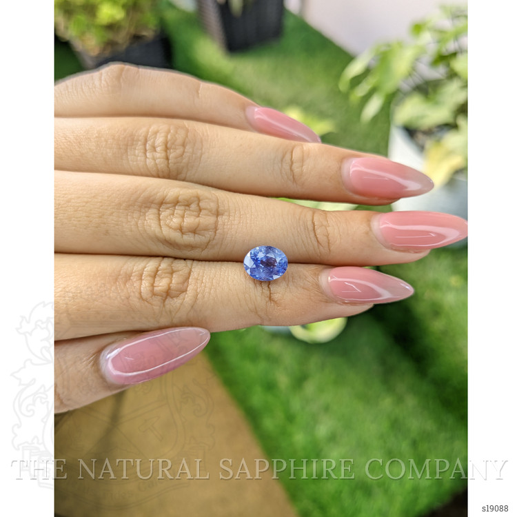 3.06 Ct. Blue Sapphire from Ceylon (Sri Lanka)