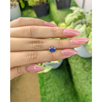 1.28 Ct. Blue Sapphire from Ceylon (Sri Lanka) Life Style