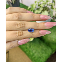 2.89 Ct. Blue Sapphire from Ceylon (Sri Lanka) Life Style