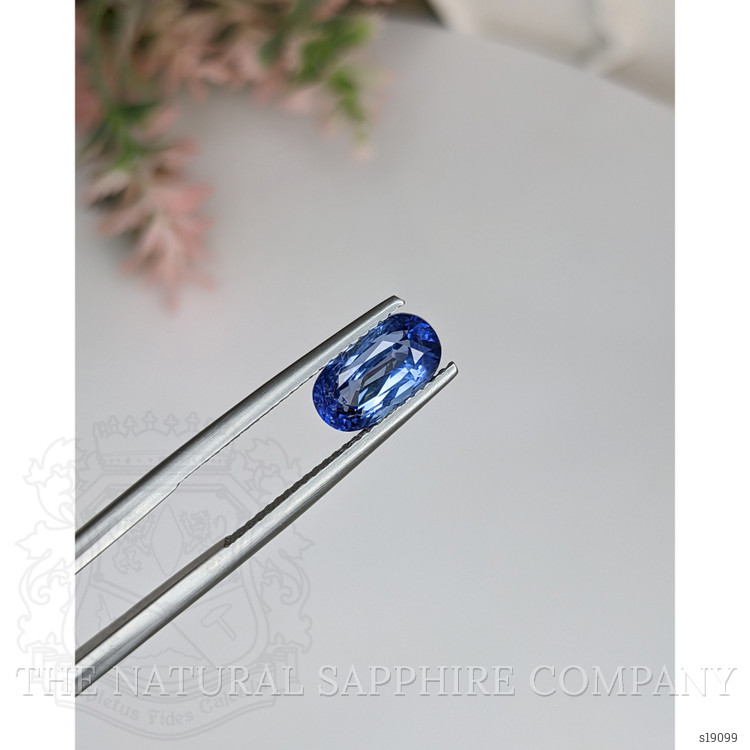 2.73 Ct. Blue Sapphire from Ceylon (Sri Lanka)