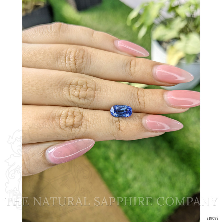 2.73 Ct. Blue Sapphire from Ceylon (Sri Lanka)