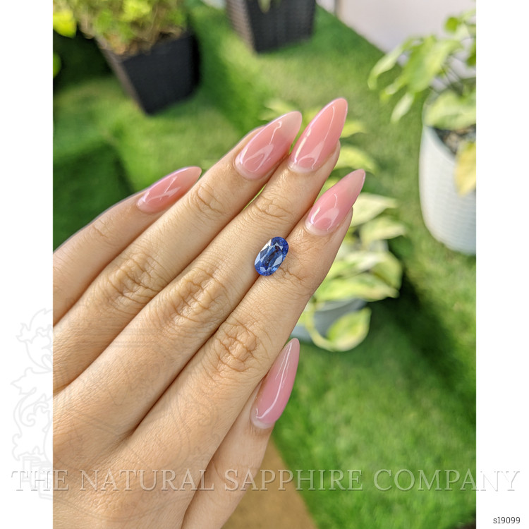 2.73 Ct. Blue Sapphire from Ceylon (Sri Lanka)