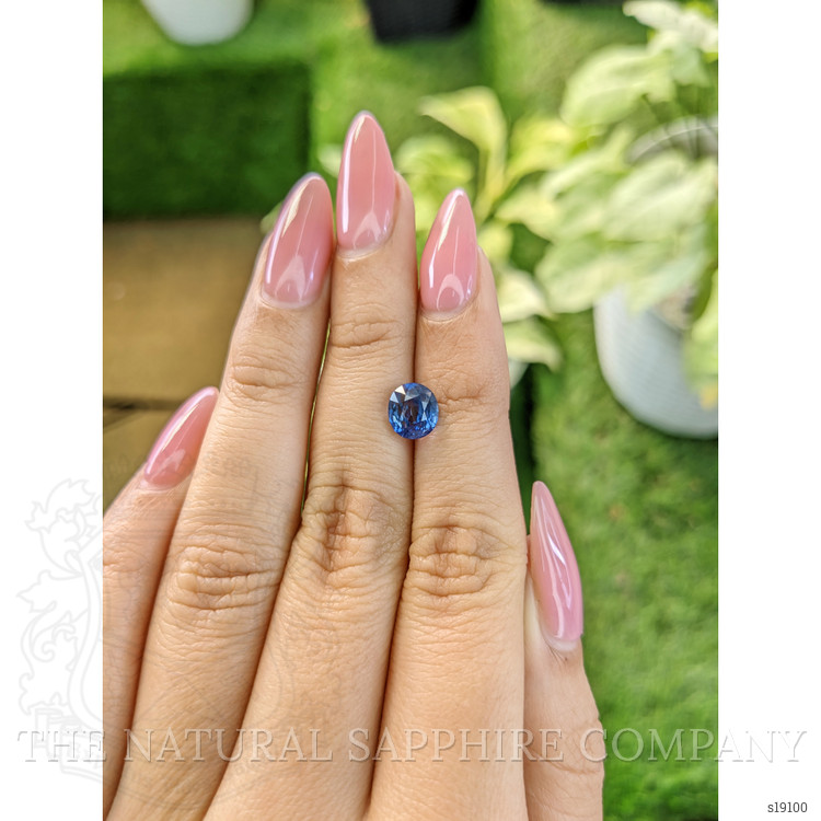 2.16 Ct. Blue Sapphire from Ceylon (Sri Lanka)