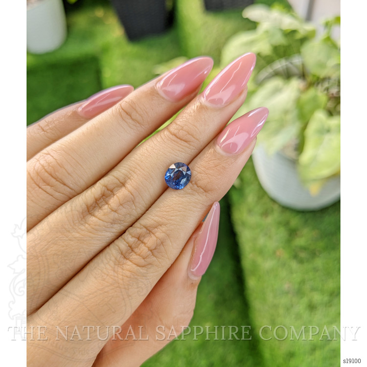 2.16 Ct. Blue Sapphire from Ceylon (Sri Lanka)