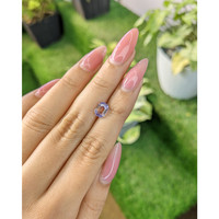 1.72 Ct. Bi Color Sapphire from Ceylon (Sri Lanka) Life Style