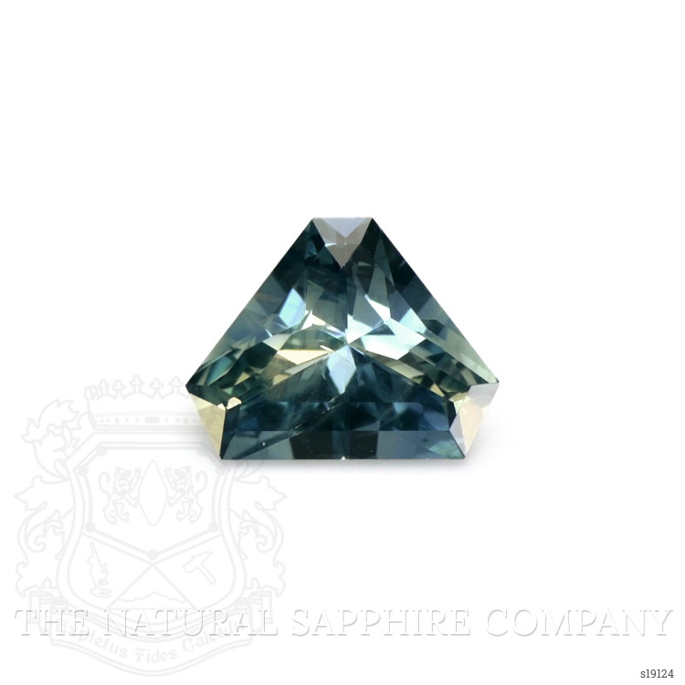 1.59 Ct. Bluish Green Sapphire from Ceylon (Sri Lanka)