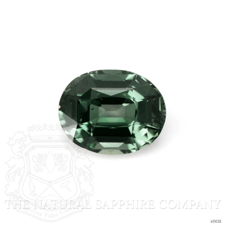 2.52 Ct. Green Sapphire from Ceylon (Sri Lanka)