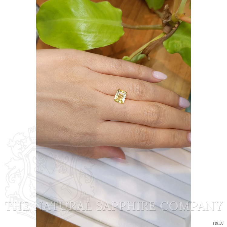2.06 Ct. Yellow Sapphire from Ceylon (Sri Lanka)