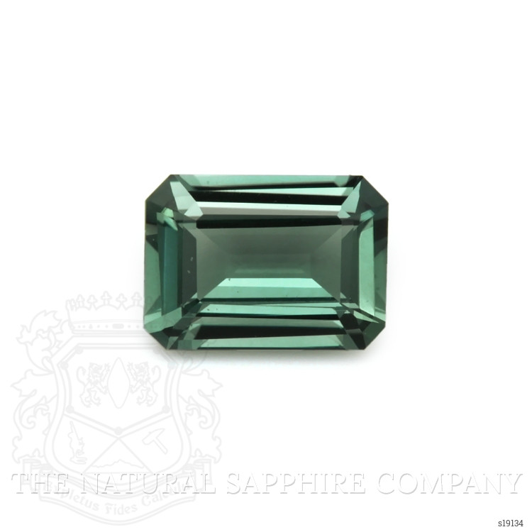 1.58 Ct. Bluish Green Sapphire from Ceylon (Sri Lanka)