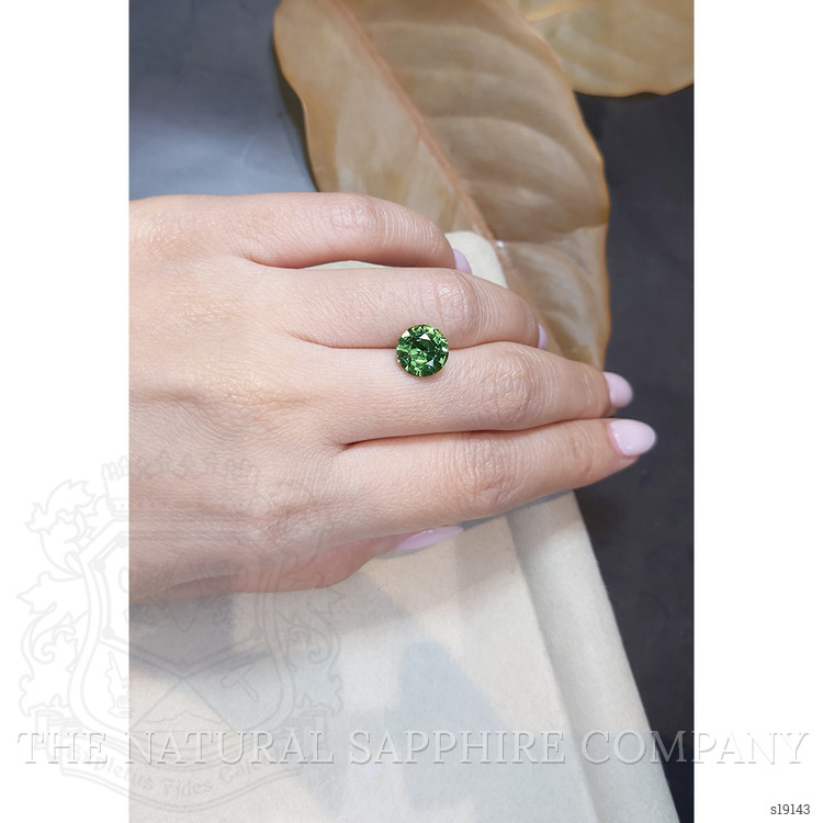 4.01 Ct. Green Sapphire from Madagascar