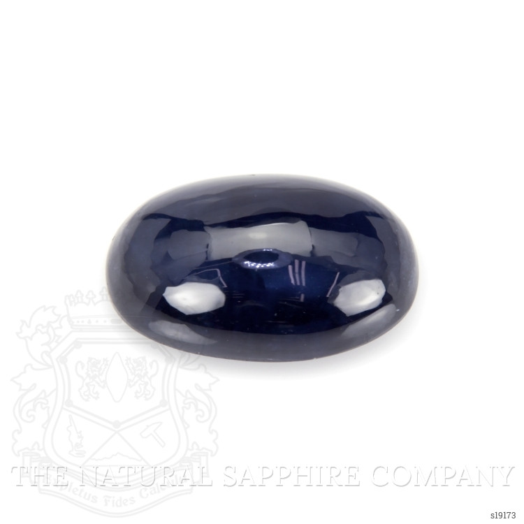 9.12 Ct. Blue Cabochon Sapphire from Ceylon (Sri Lanka)