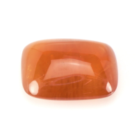 16.35 Ct. Orange Cabochon Sapphire from Ceylon (Sri Lanka) Video