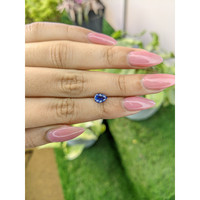 1.04 Ct. Blue Sapphire from Ceylon (Sri Lanka) Life Style