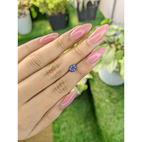 1.04 Ct. Blue Sapphire from Ceylon (Sri Lanka) Life Style