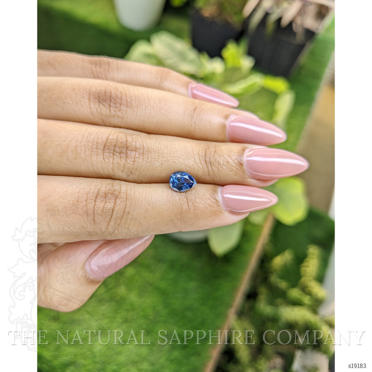 1.52 Ct. Blue Sapphire from Ceylon (Sri Lanka)