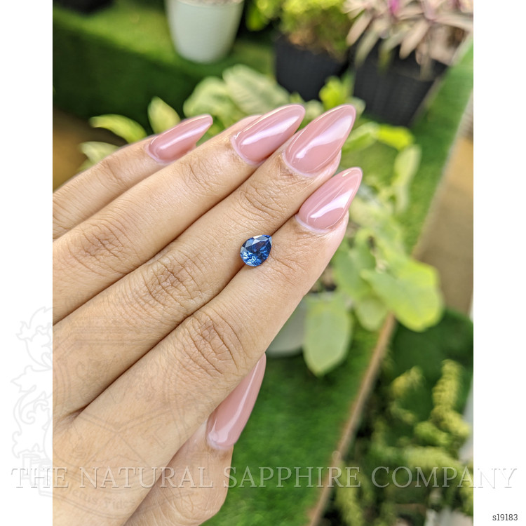 1.52 Ct. Blue Sapphire from Ceylon (Sri Lanka)