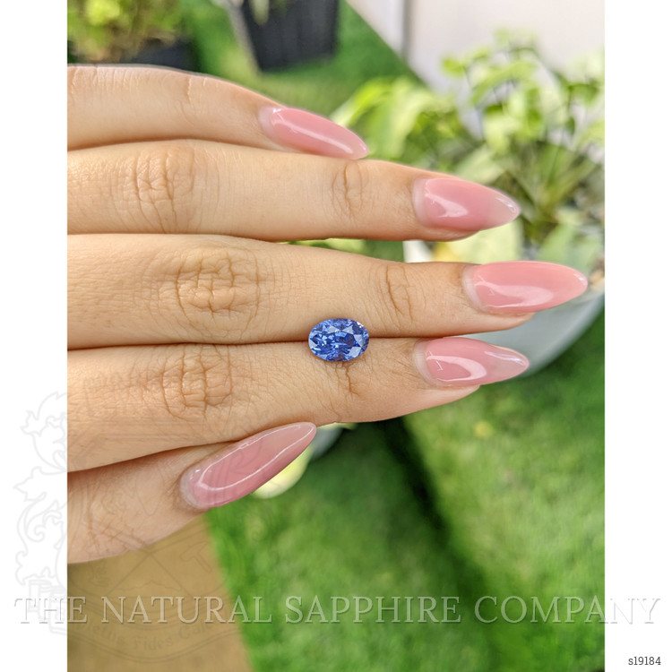 2.30 Ct. Blue Sapphire from Ceylon (Sri Lanka)