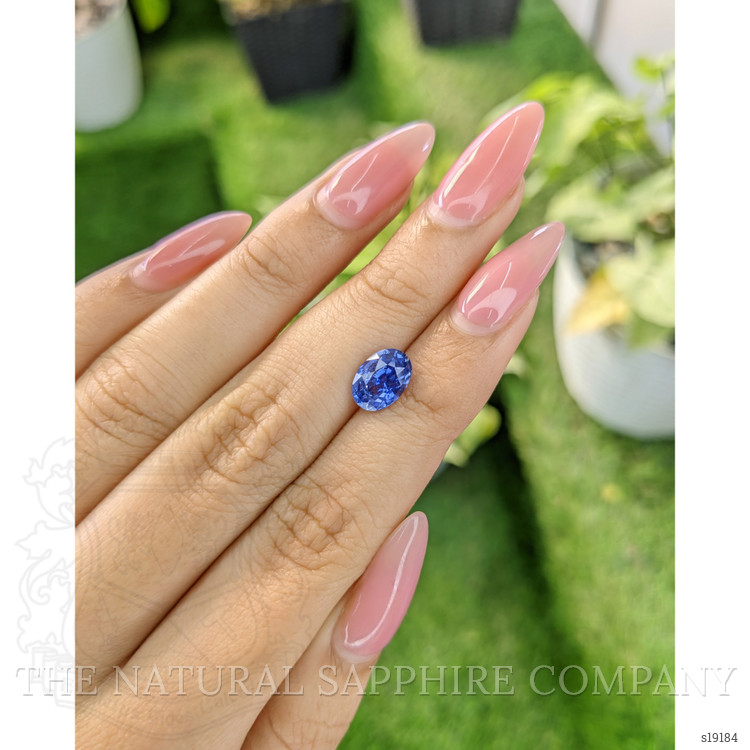 2.30 Ct. Blue Sapphire from Ceylon (Sri Lanka)