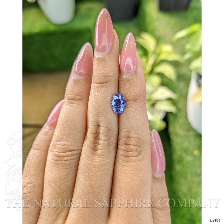 2.30 Ct. Blue Sapphire from Ceylon (Sri Lanka)