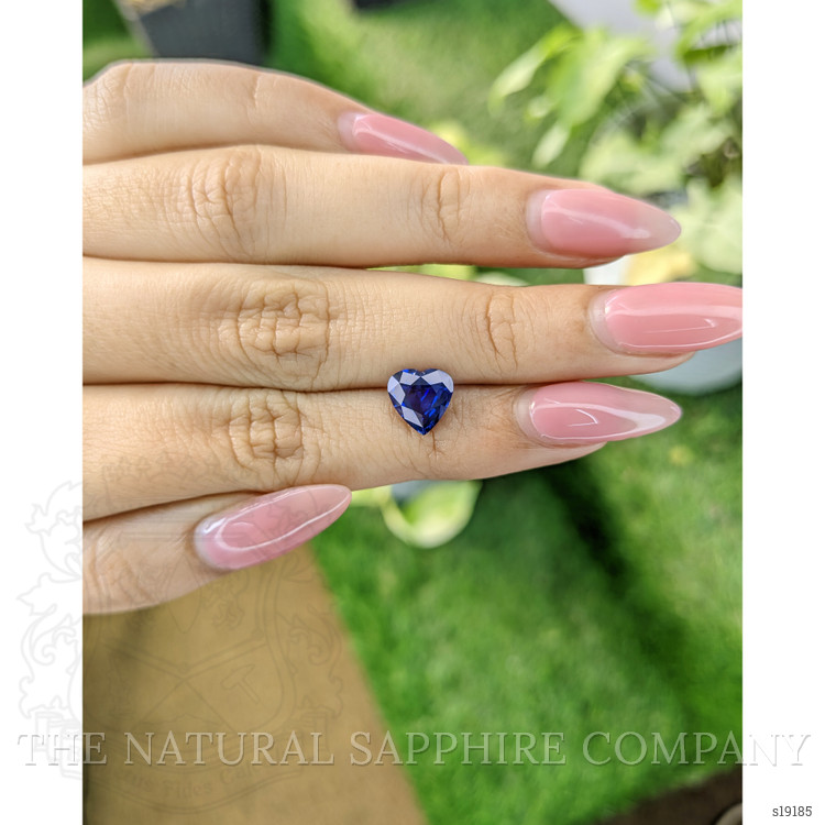 2.21 Ct. Blue Sapphire from Ceylon (Sri Lanka)