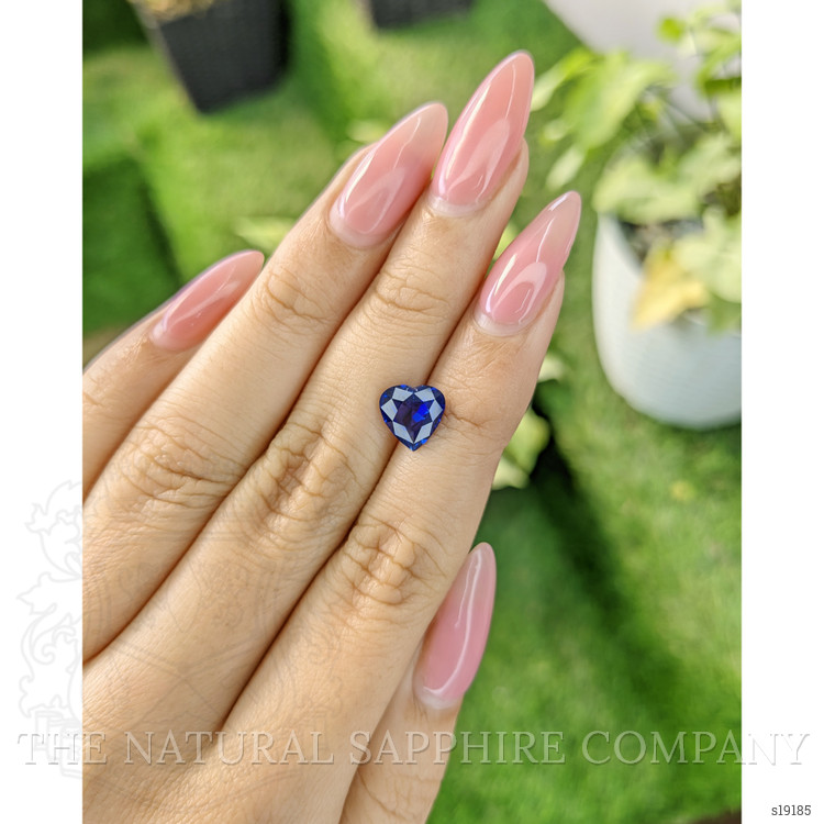 2.21 Ct. Blue Sapphire from Ceylon (Sri Lanka)