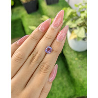 2.07 Ct. Pinkish Purple Sapphire from Ceylon (Sri Lanka) Life Style