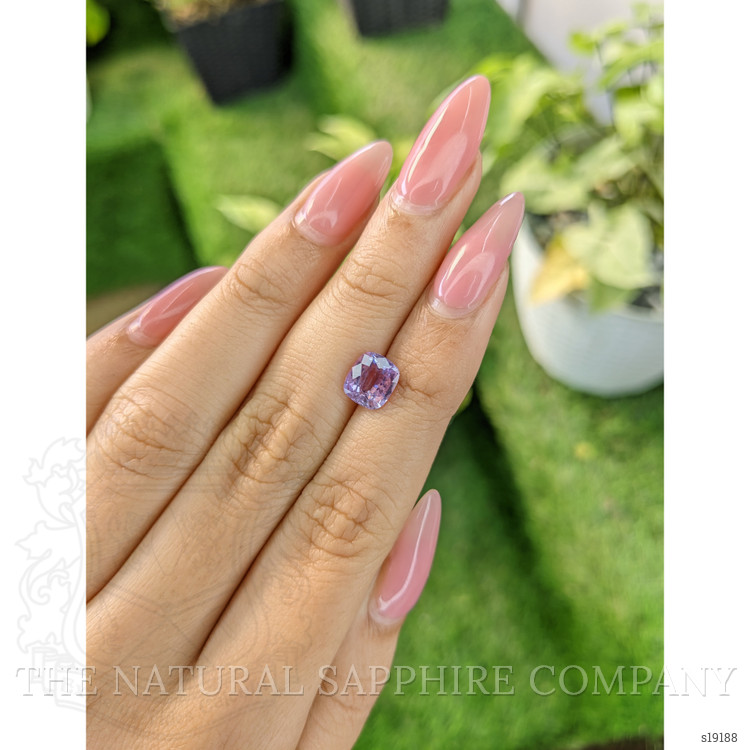 2.07 Ct. Pinkish Purple Sapphire from Ceylon (Sri Lanka)