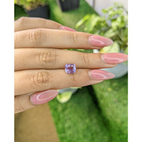 2.07 Ct. Pinkish Purple Sapphire from Ceylon (Sri Lanka) Life Style