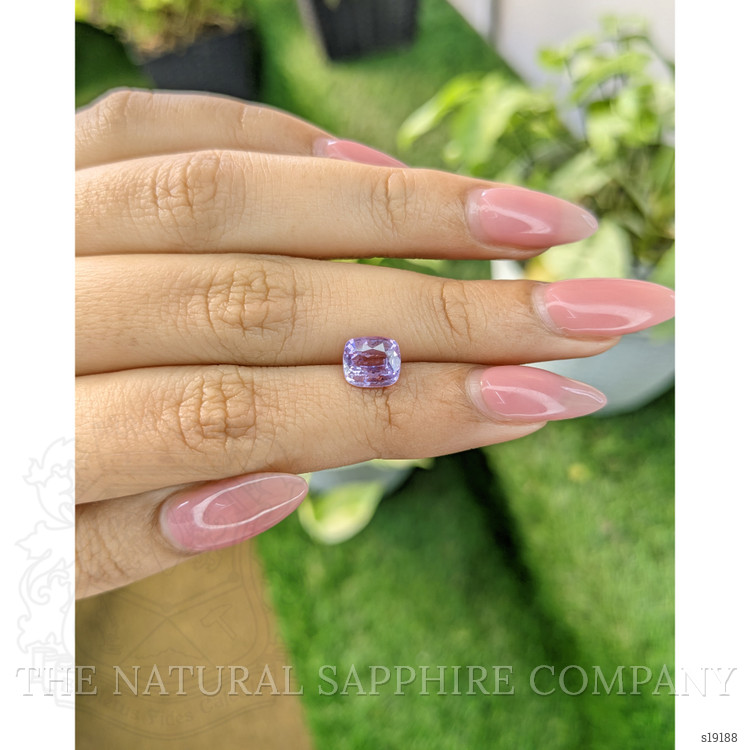 2.07 Ct. Pinkish Purple Sapphire from Ceylon (Sri Lanka)