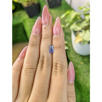 0.83 Ct. Blue Sapphire from Ceylon (Sri Lanka) Life Style