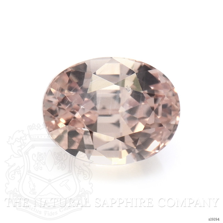 1.65 Ct. Peach Sapphire from Ceylon (Sri Lanka)