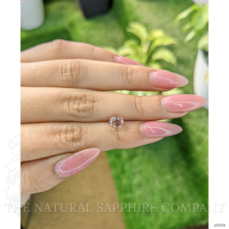 1.65 Ct. Peach Sapphire from Ceylon (Sri Lanka)