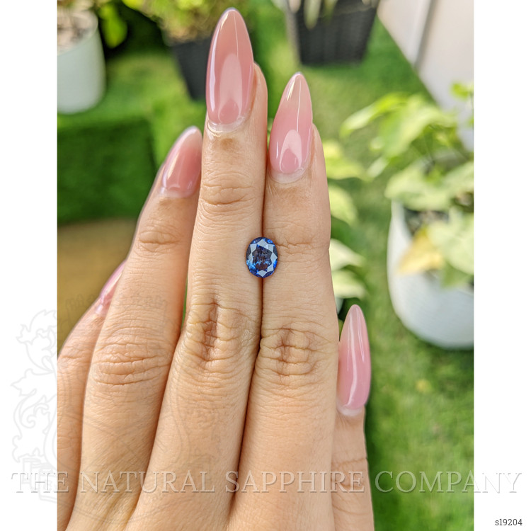 1.65 Ct. Blue Sapphire from Ceylon (Sri Lanka)