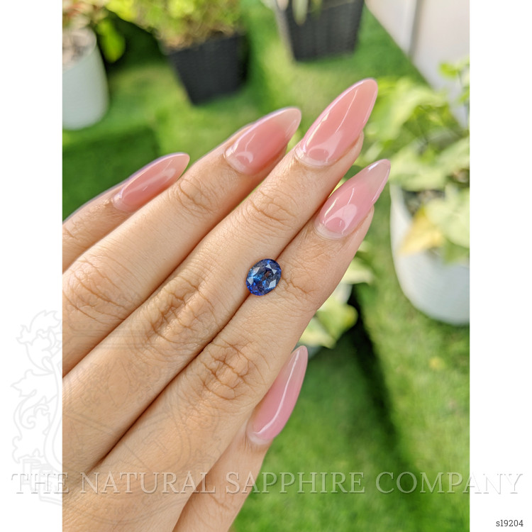 1.65 Ct. Blue Sapphire from Ceylon (Sri Lanka)