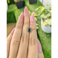 2.44 Ct. Green Sapphire from Ceylon (Sri Lanka) Life Style