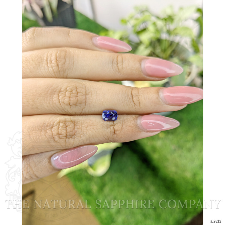 1.33 Ct. Violet Sapphire from Ceylon (Sri Lanka)