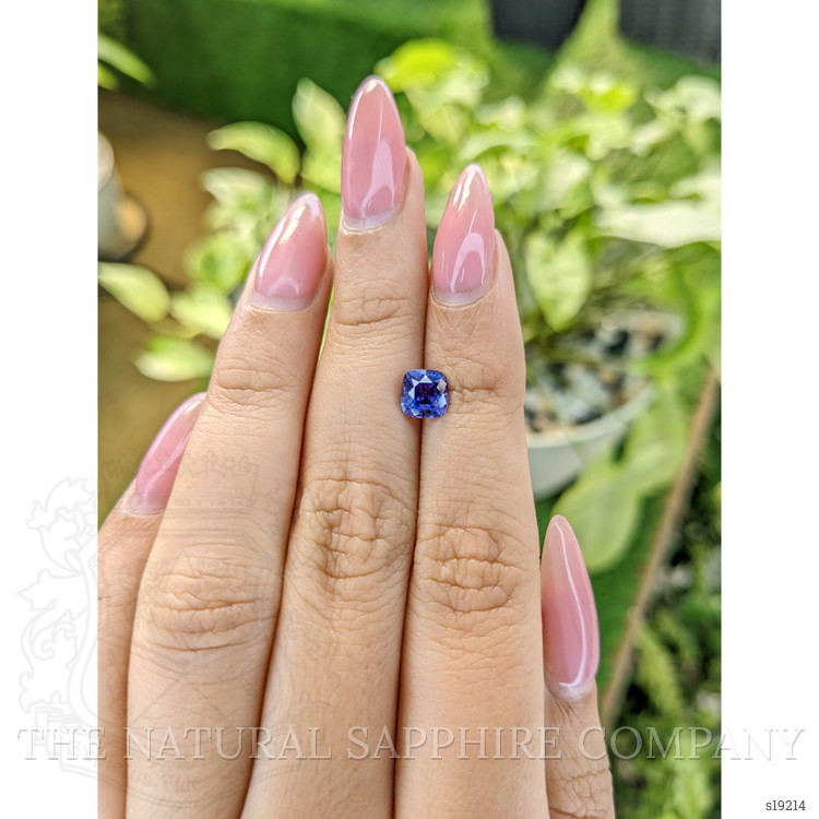 1.45 Ct. Violet Sapphire from Ceylon (Sri Lanka)