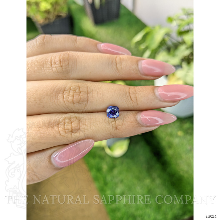1.45 Ct. Violet Sapphire from Ceylon (Sri Lanka)