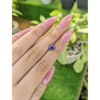 1.45 Ct. Violet Sapphire from Ceylon (Sri Lanka) Life Style