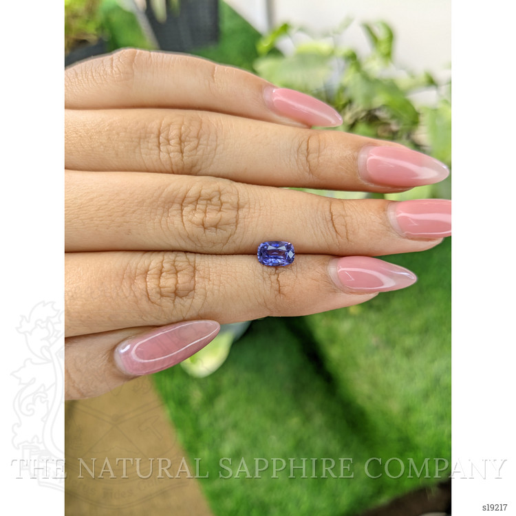 1.25 Ct. Violet Sapphire from Ceylon (Sri Lanka)