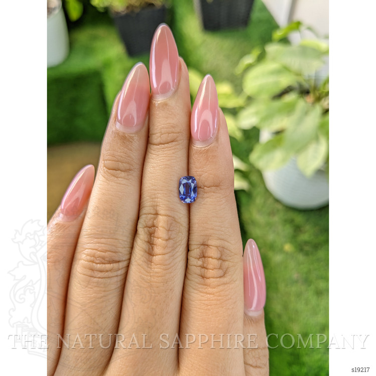 1.25 Ct. Violet Sapphire from Ceylon (Sri Lanka)