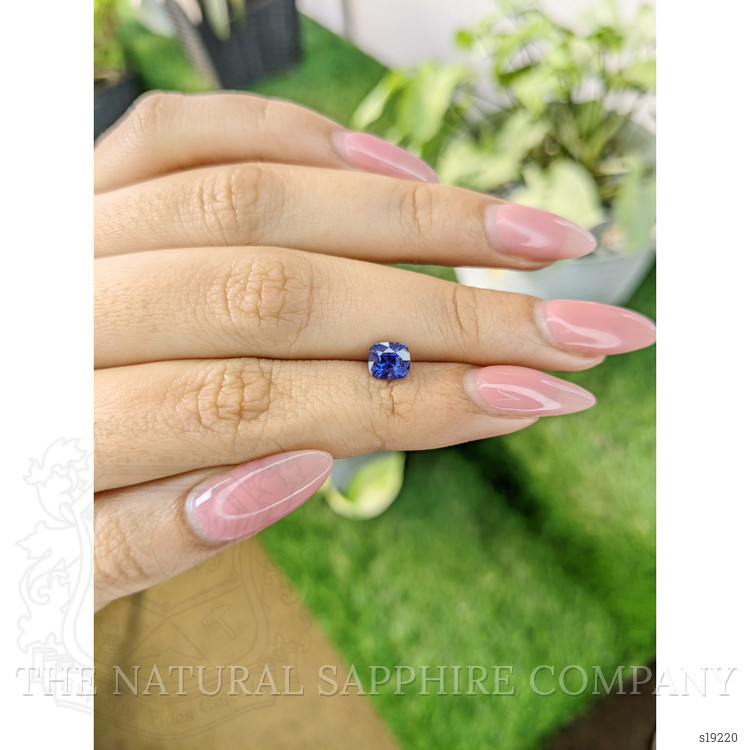 1.29 Ct. Violet Sapphire from Ceylon (Sri Lanka)