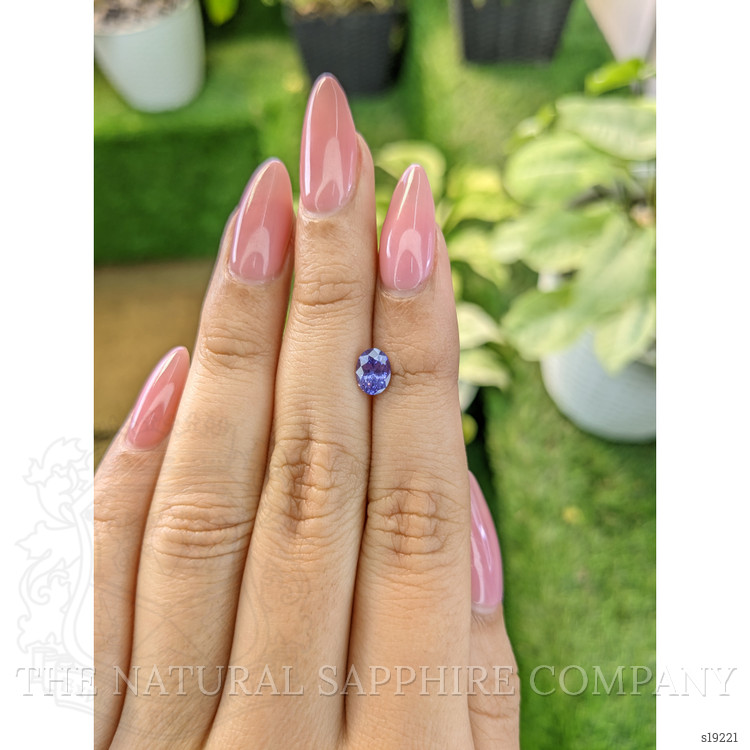 1.02 Ct. Violet Sapphire from Ceylon (Sri Lanka)